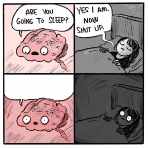 Are You Going To Sleep  Empty Template   Full   Cerveau Brain Dormir meme template
