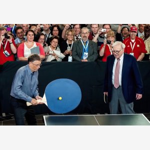 Bill Gates  Giant Ping Pong Paddle Template meme template