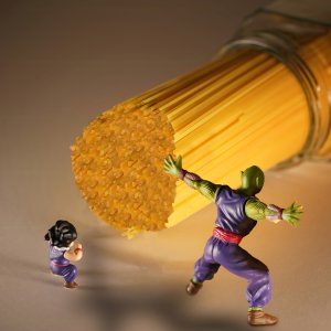 Dbz Spaguettis meme template