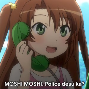 Moshi Moshi  Police Desu Ka meme template