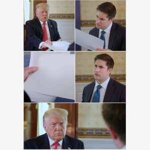 Reporter Reading Paper From Trump  Confused Reporter Jonathan   Interview, Paper meme template