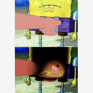 Wumbo   Grab  Em By The Wumbo   Patrick Fingers Spongebob   Bob Et Patrick Fist Sexe Cul Doigts meme template