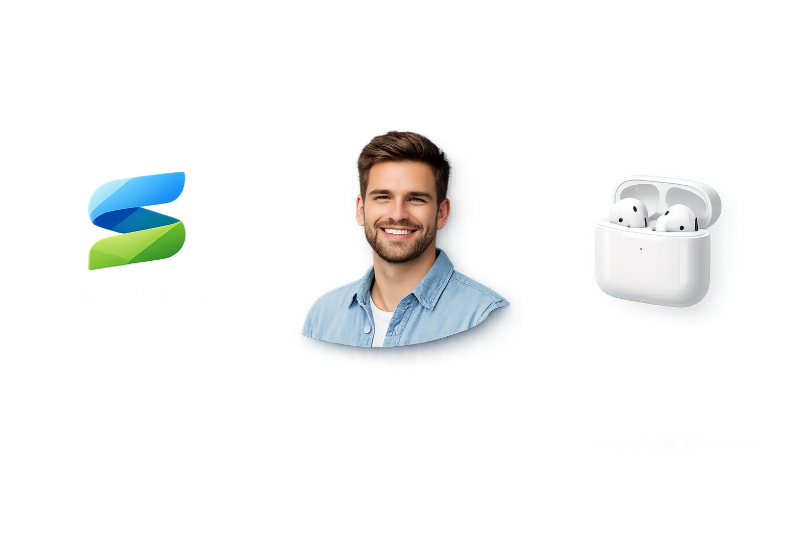 Transparent PNG images floating on different colored backgrounds